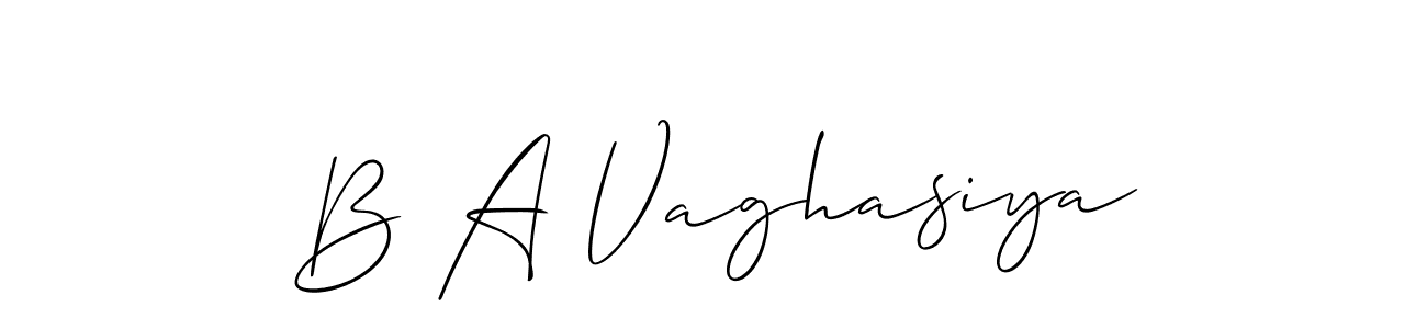 Here are the top 10 professional signature styles for the name B A Vaghasiya. These are the best autograph styles you can use for your name. B A Vaghasiya signature style 2 images and pictures png