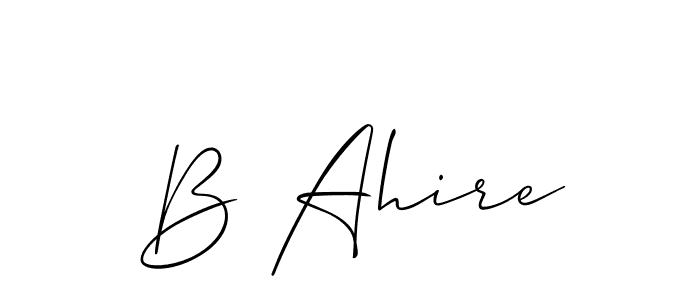 This is the best signature style for the B Ahire name. Also you like these signature font (Allison_Script). Mix name signature. B Ahire signature style 2 images and pictures png