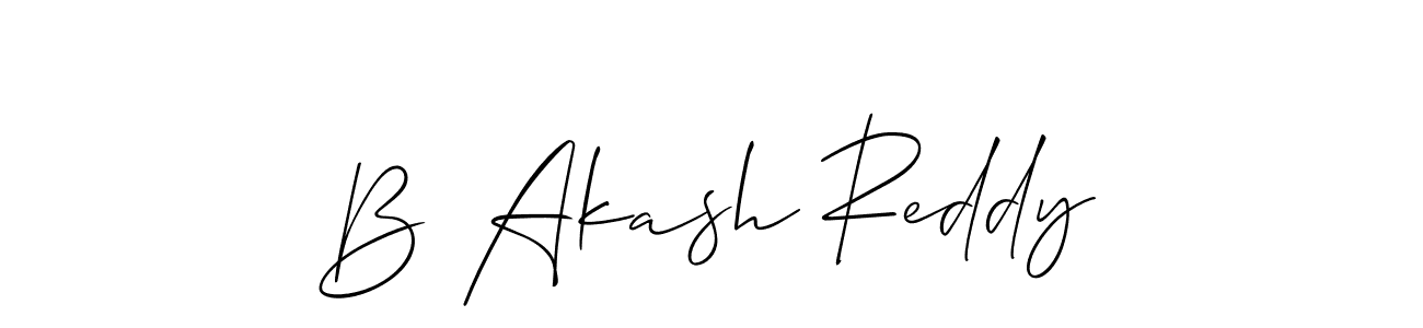 This is the best signature style for the B Akash Reddy name. Also you like these signature font (Allison_Script). Mix name signature. B Akash Reddy signature style 2 images and pictures png