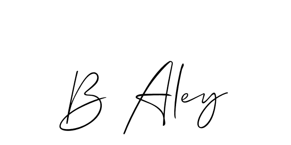 Similarly Allison_Script is the best handwritten signature design. Signature creator online .You can use it as an online autograph creator for name B Aley. B Aley signature style 2 images and pictures png