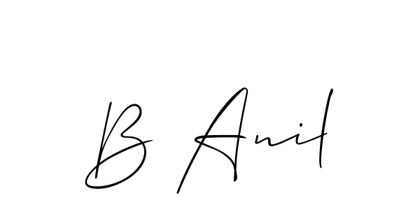 Here are the top 10 professional signature styles for the name B Anil. These are the best autograph styles you can use for your name. B Anil signature style 2 images and pictures png