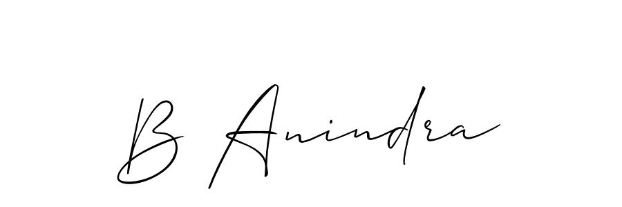 B Anindra stylish signature style. Best Handwritten Sign (Allison_Script) for my name. Handwritten Signature Collection Ideas for my name B Anindra. B Anindra signature style 2 images and pictures png