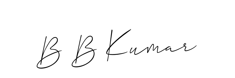 Use a signature maker to create a handwritten signature online. With this signature software, you can design (Allison_Script) your own signature for name B B Kumar. B B Kumar signature style 2 images and pictures png