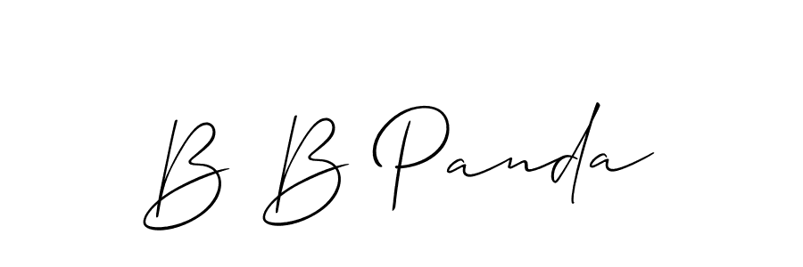 It looks lik you need a new signature style for name B B Panda. Design unique handwritten (Allison_Script) signature with our free signature maker in just a few clicks. B B Panda signature style 2 images and pictures png