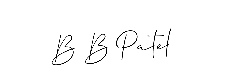 Once you've used our free online signature maker to create your best signature Allison_Script style, it's time to enjoy all of the benefits that B B Patel name signing documents. B B Patel signature style 2 images and pictures png