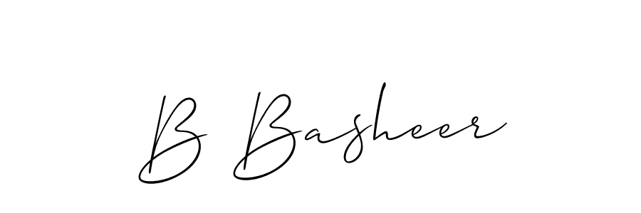 This is the best signature style for the B Basheer name. Also you like these signature font (Allison_Script). Mix name signature. B Basheer signature style 2 images and pictures png