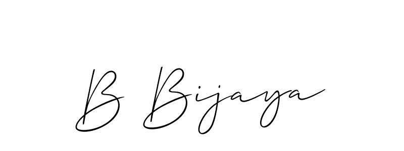 Make a beautiful signature design for name B Bijaya. Use this online signature maker to create a handwritten signature for free. B Bijaya signature style 2 images and pictures png