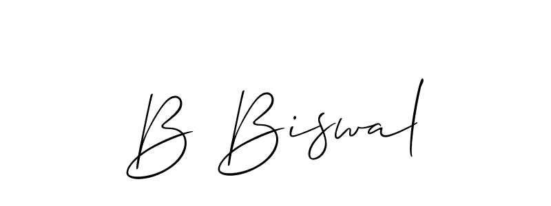 Here are the top 10 professional signature styles for the name B Biswal. These are the best autograph styles you can use for your name. B Biswal signature style 2 images and pictures png