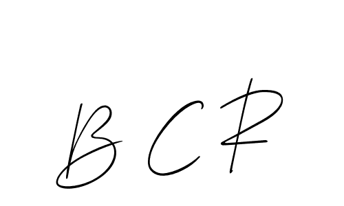 This is the best signature style for the B C R name. Also you like these signature font (Allison_Script). Mix name signature. B C R signature style 2 images and pictures png