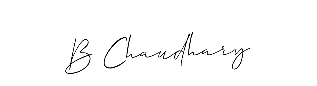 Allison_Script is a professional signature style that is perfect for those who want to add a touch of class to their signature. It is also a great choice for those who want to make their signature more unique. Get B Chaudhary name to fancy signature for free. B Chaudhary signature style 2 images and pictures png