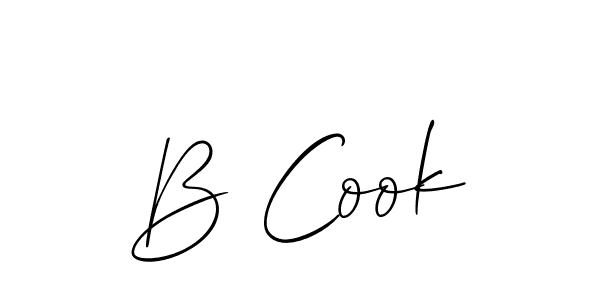 It looks lik you need a new signature style for name B Cook. Design unique handwritten (Allison_Script) signature with our free signature maker in just a few clicks. B Cook signature style 2 images and pictures png