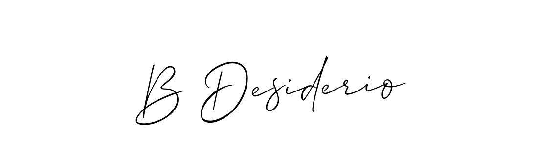 Once you've used our free online signature maker to create your best signature Allison_Script style, it's time to enjoy all of the benefits that B Desiderio name signing documents. B Desiderio signature style 2 images and pictures png