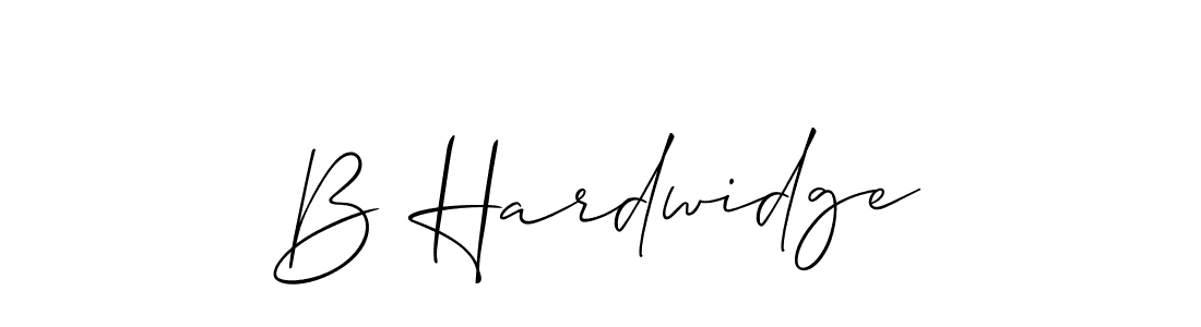 This is the best signature style for the B Hardwidge name. Also you like these signature font (Allison_Script). Mix name signature. B Hardwidge signature style 2 images and pictures png