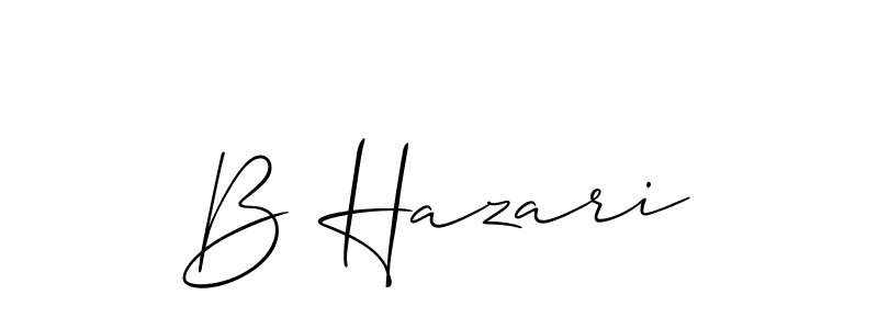 Here are the top 10 professional signature styles for the name B Hazari. These are the best autograph styles you can use for your name. B Hazari signature style 2 images and pictures png