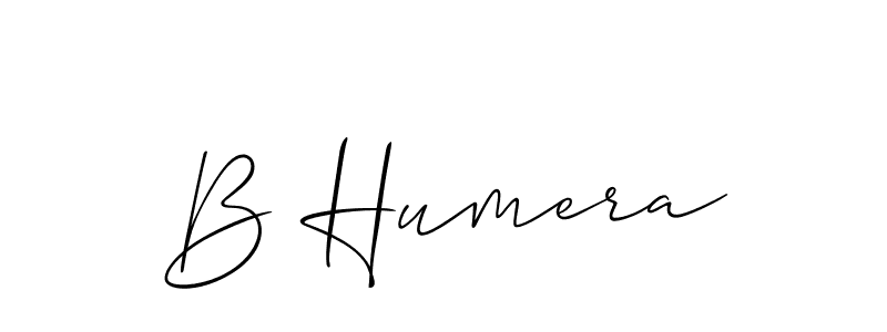 You can use this online signature creator to create a handwritten signature for the name B Humera. This is the best online autograph maker. B Humera signature style 2 images and pictures png