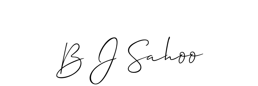 This is the best signature style for the B J Sahoo name. Also you like these signature font (Allison_Script). Mix name signature. B J Sahoo signature style 2 images and pictures png