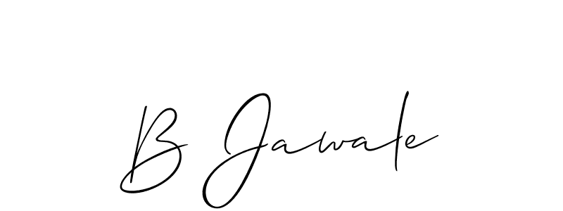 You can use this online signature creator to create a handwritten signature for the name B Jawale. This is the best online autograph maker. B Jawale signature style 2 images and pictures png