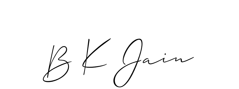 This is the best signature style for the B K Jain name. Also you like these signature font (Allison_Script). Mix name signature. B K Jain signature style 2 images and pictures png