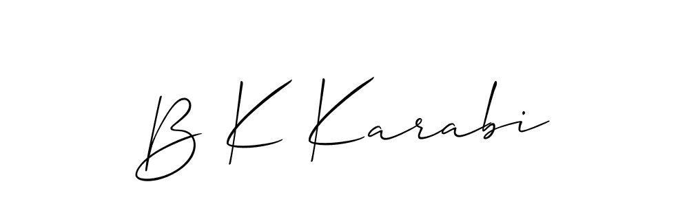 Here are the top 10 professional signature styles for the name B K Karabi. These are the best autograph styles you can use for your name. B K Karabi signature style 2 images and pictures png