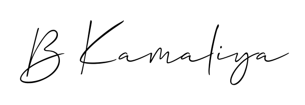 Allison_Script is a professional signature style that is perfect for those who want to add a touch of class to their signature. Get B Kamaliya name fancy signature for free. B Kamaliya signature style 2 images and pictures png