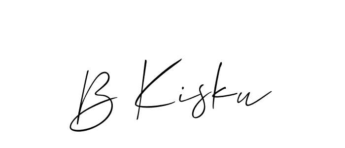 Once you've used our free online signature maker to create your best signature Allison_Script style, it's time to enjoy all of the benefits that B Kisku name signing documents. B Kisku signature style 2 images and pictures png