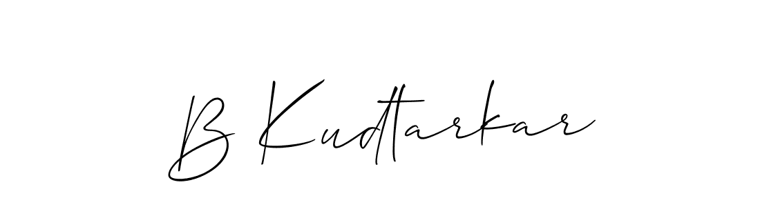Here are the top 10 professional signature styles for the name B Kudtarkar. These are the best autograph styles you can use for your name. B Kudtarkar signature style 2 images and pictures png