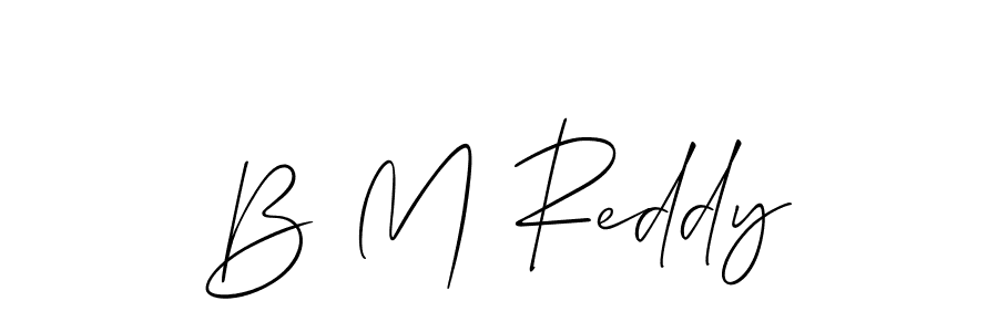 It looks lik you need a new signature style for name B M Reddy. Design unique handwritten (Allison_Script) signature with our free signature maker in just a few clicks. B M Reddy signature style 2 images and pictures png