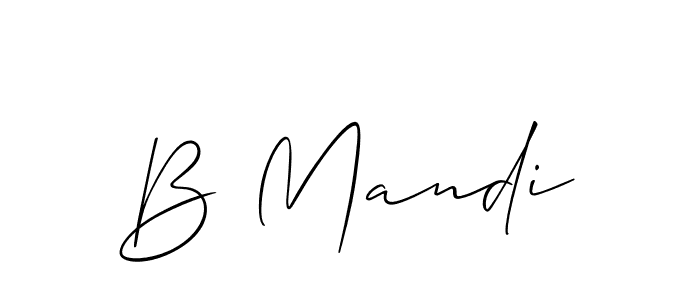 This is the best signature style for the B Mandi name. Also you like these signature font (Allison_Script). Mix name signature. B Mandi signature style 2 images and pictures png