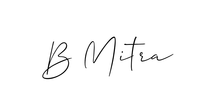 Also You can easily find your signature by using the search form. We will create B Mitra name handwritten signature images for you free of cost using Allison_Script sign style. B Mitra signature style 2 images and pictures png