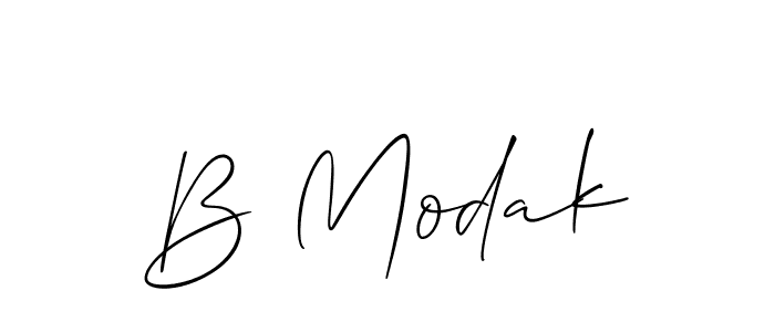 B Modak stylish signature style. Best Handwritten Sign (Allison_Script) for my name. Handwritten Signature Collection Ideas for my name B Modak. B Modak signature style 2 images and pictures png