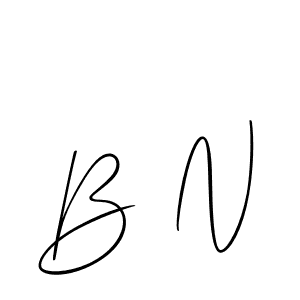 Here are the top 10 professional signature styles for the name B N. These are the best autograph styles you can use for your name. B N signature style 2 images and pictures png