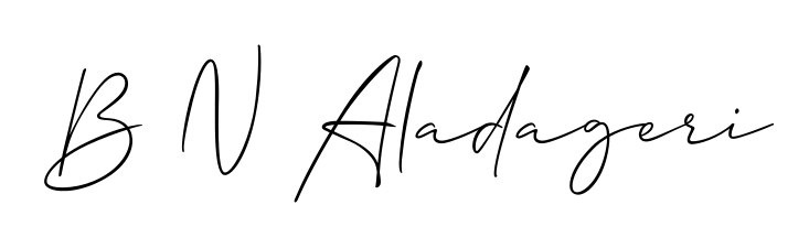 Use a signature maker to create a handwritten signature online. With this signature software, you can design (Allison_Script) your own signature for name B N Aladageri. B N Aladageri signature style 2 images and pictures png