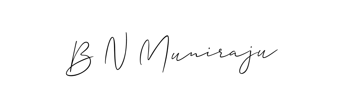 See photos of B N Muniraju official signature by Spectra . Check more albums & portfolios. Read reviews & check more about Allison_Script font. B N Muniraju signature style 2 images and pictures png