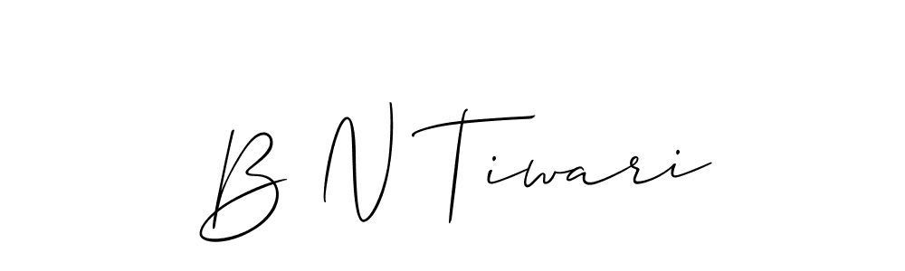 Make a short B N Tiwari signature style. Manage your documents anywhere anytime using Allison_Script. Create and add eSignatures, submit forms, share and send files easily. B N Tiwari signature style 2 images and pictures png