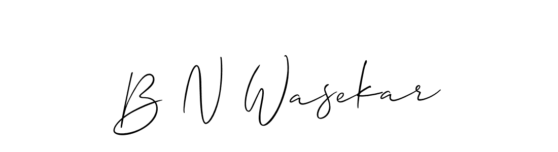 Once you've used our free online signature maker to create your best signature Allison_Script style, it's time to enjoy all of the benefits that B N Wasekar name signing documents. B N Wasekar signature style 2 images and pictures png