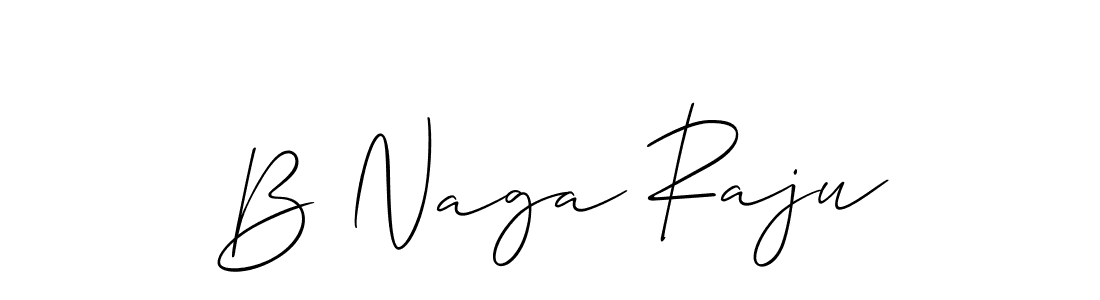 B Naga Raju stylish signature style. Best Handwritten Sign (Allison_Script) for my name. Handwritten Signature Collection Ideas for my name B Naga Raju. B Naga Raju signature style 2 images and pictures png