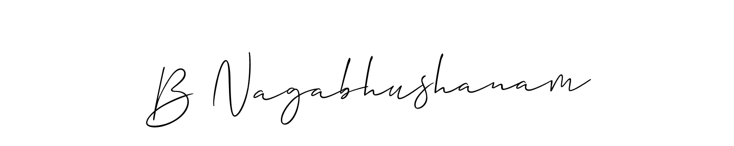 Check out images of Autograph of B Nagabhushanam name. Actor B Nagabhushanam Signature Style. Allison_Script is a professional sign style online. B Nagabhushanam signature style 2 images and pictures png