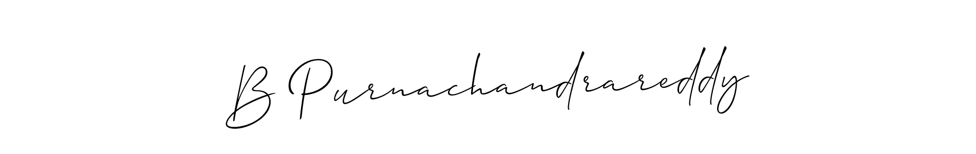 See photos of B Purnachandrareddy official signature by Spectra . Check more albums & portfolios. Read reviews & check more about Allison_Script font. B Purnachandrareddy signature style 2 images and pictures png