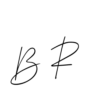 This is the best signature style for the B R name. Also you like these signature font (Allison_Script). Mix name signature. B R signature style 2 images and pictures png