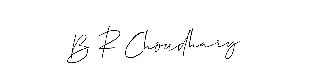 Make a beautiful signature design for name B R Choudhary. Use this online signature maker to create a handwritten signature for free. B R Choudhary signature style 2 images and pictures png