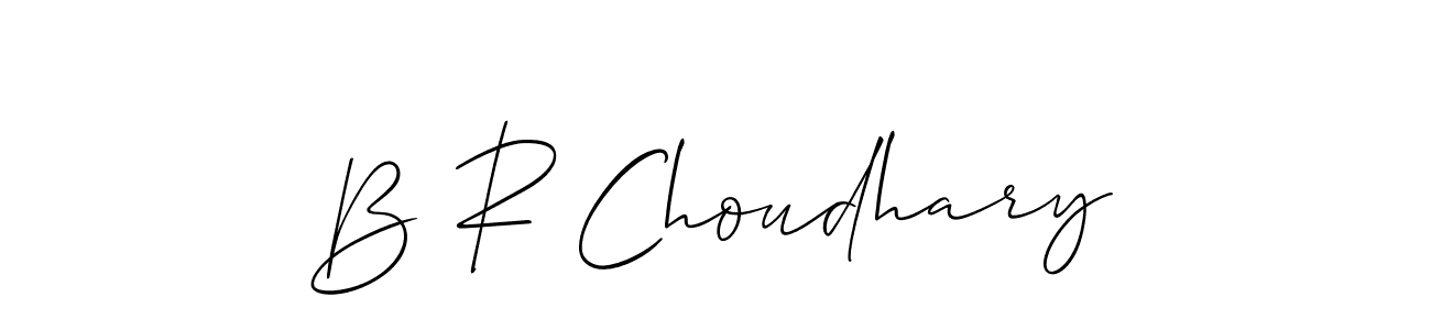 How to Draw B R Choudhary signature style? Allison_Script is a latest design signature styles for name B R Choudhary. B R Choudhary signature style 2 images and pictures png