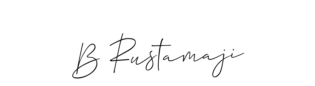 Check out images of Autograph of B Rustamaji name. Actor B Rustamaji Signature Style. Allison_Script is a professional sign style online. B Rustamaji signature style 2 images and pictures png