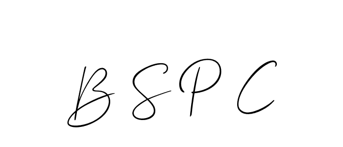 You can use this online signature creator to create a handwritten signature for the name B S P C. This is the best online autograph maker. B S P C signature style 2 images and pictures png