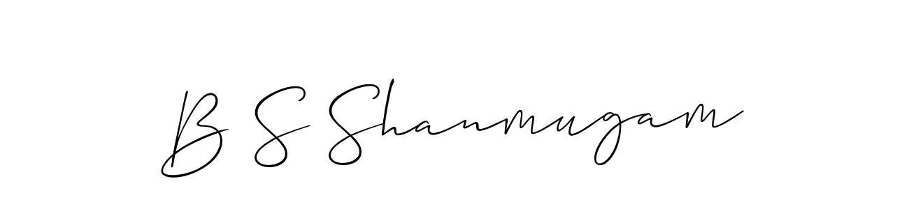 Similarly Allison_Script is the best handwritten signature design. Signature creator online .You can use it as an online autograph creator for name B S Shanmugam. B S Shanmugam signature style 2 images and pictures png
