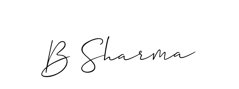 You can use this online signature creator to create a handwritten signature for the name B Sharma. This is the best online autograph maker. B Sharma signature style 2 images and pictures png