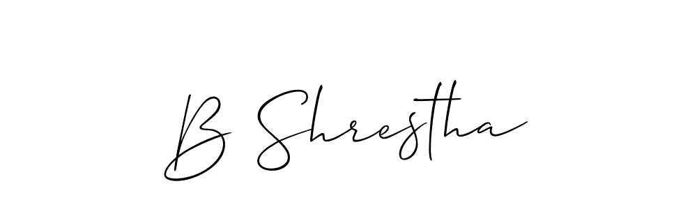 This is the best signature style for the B Shrestha name. Also you like these signature font (Allison_Script). Mix name signature. B Shrestha signature style 2 images and pictures png