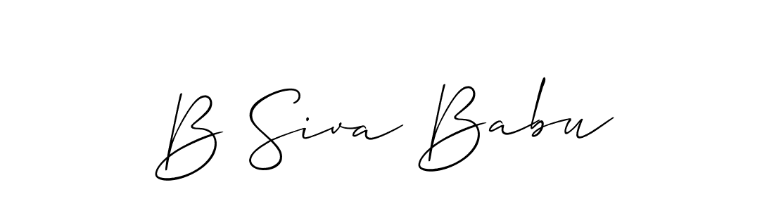 Check out images of Autograph of B Siva Babu name. Actor B Siva Babu Signature Style. Allison_Script is a professional sign style online. B Siva Babu signature style 2 images and pictures png