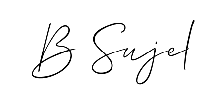 See photos of B Sujel official signature. Check more albums & portfolios. Read reviews & check more about Allison_Script font. B Sujel signature style 2 images and pictures png