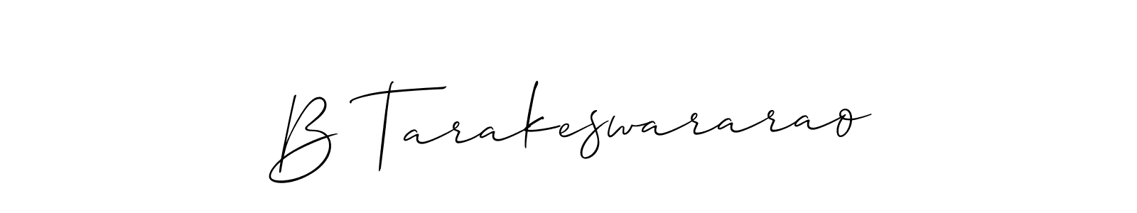 It looks lik you need a new signature style for name B Tarakeswararao. Design unique handwritten (Allison_Script) signature with our free signature maker in just a few clicks. B Tarakeswararao signature style 2 images and pictures png
