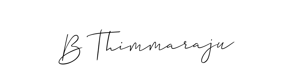 You should practise on your own different ways (Allison_Script) to write your name (B Thimmaraju) in signature. don't let someone else do it for you. B Thimmaraju signature style 2 images and pictures png